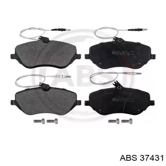 Comprar 37431 ABS Pastillas delanteras de freno