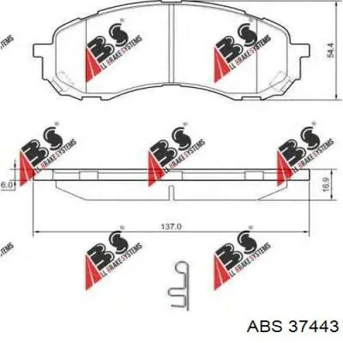 Pastillas de freno para Subaru Impreza GH