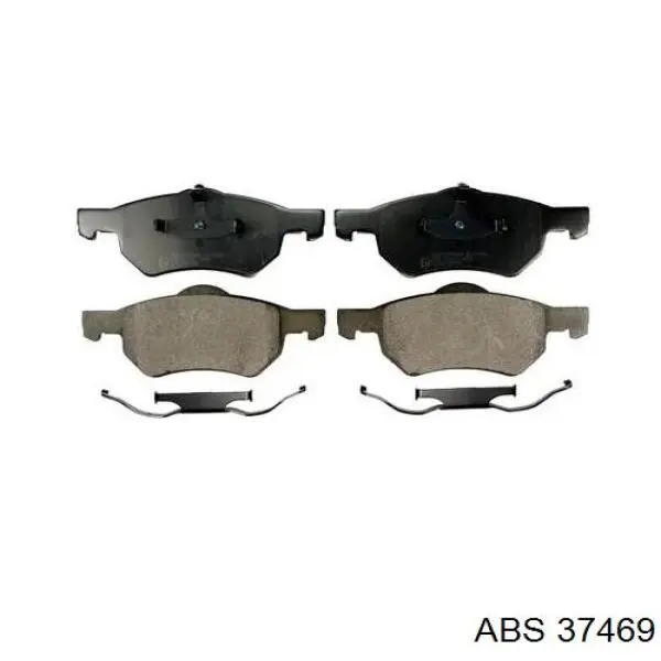 Pastillas freno delanteras ABS 37469 precio, desde 42,59 EUR