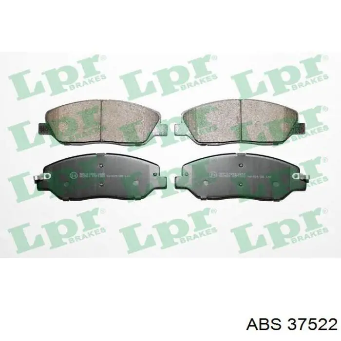 Comprar 37522 ABS Pastillas delanteras de freno