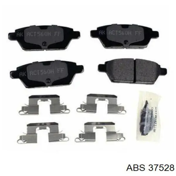 Pastillas traseras de freno ABS 37528 precio, desde 25,89 EUR