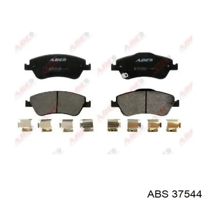 Comprar 37544 ABS Pastillas delanteras de freno