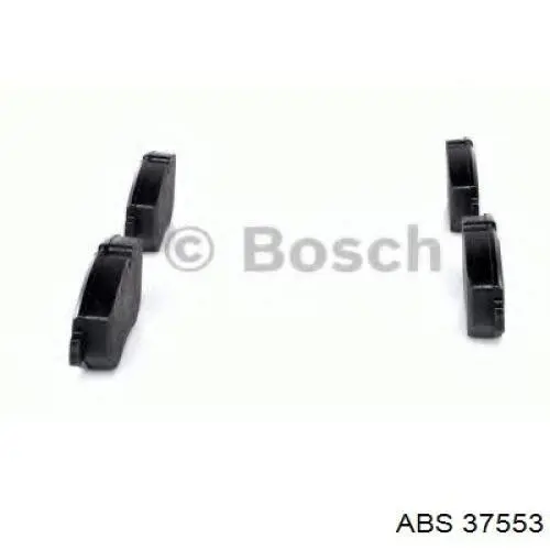 Pastillas de freno delanteras ABS 37553