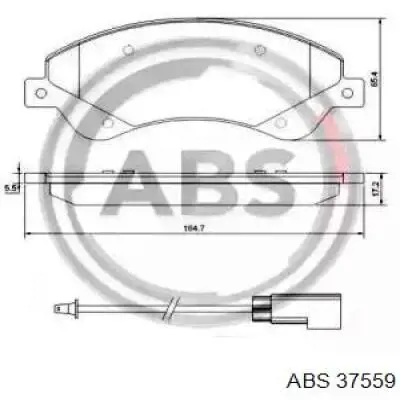 Pastillas de freno 37559 ABS