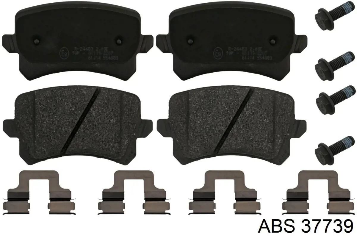 Pastillas traseras de freno ABS 37739 precio, desde 28,51 EUR