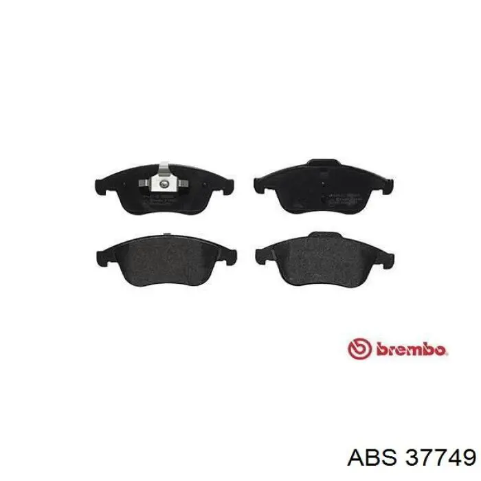 37749 ABS Pastillas delanteras