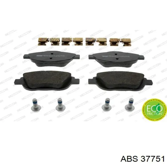 Comprar 37751 ABS Pastillas delanteras de freno