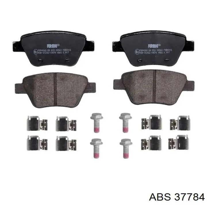 Pastillas de freno traseras Volkswagen Jetta 6 162, 163, AV3, AV2, AY2, AY3