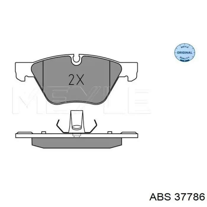 Pastillas freno delanteras ABS 37786 precio, desde 33,97 EUR