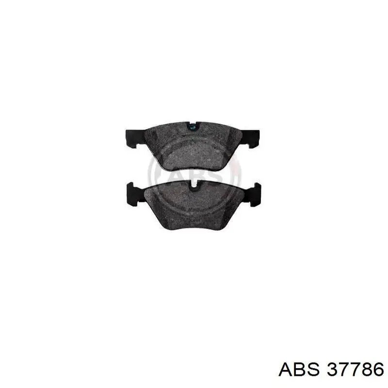 37786 ABS Pastillas delanteras