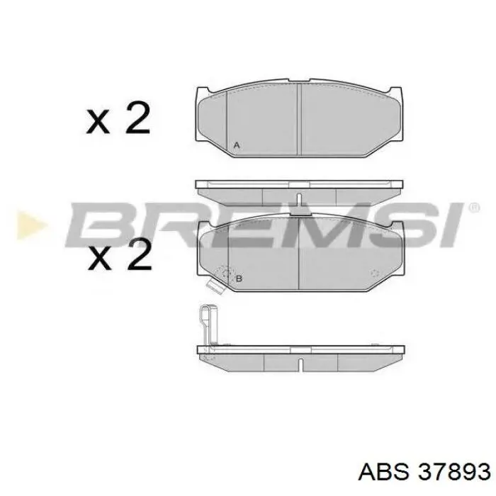 Pastillas de freno delanteras Suzuki Swift 4 MZ, EZ