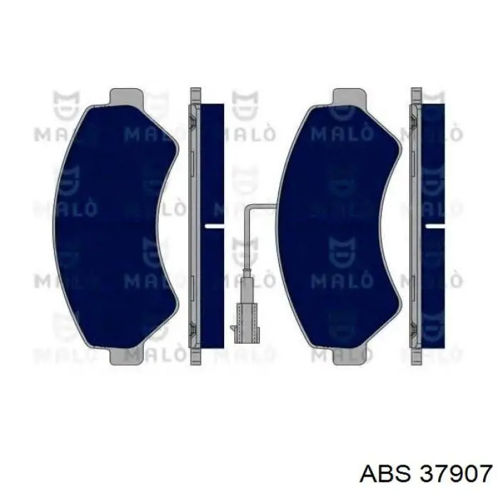 Pastillas de freno BPD1034 Jurid/Bendix