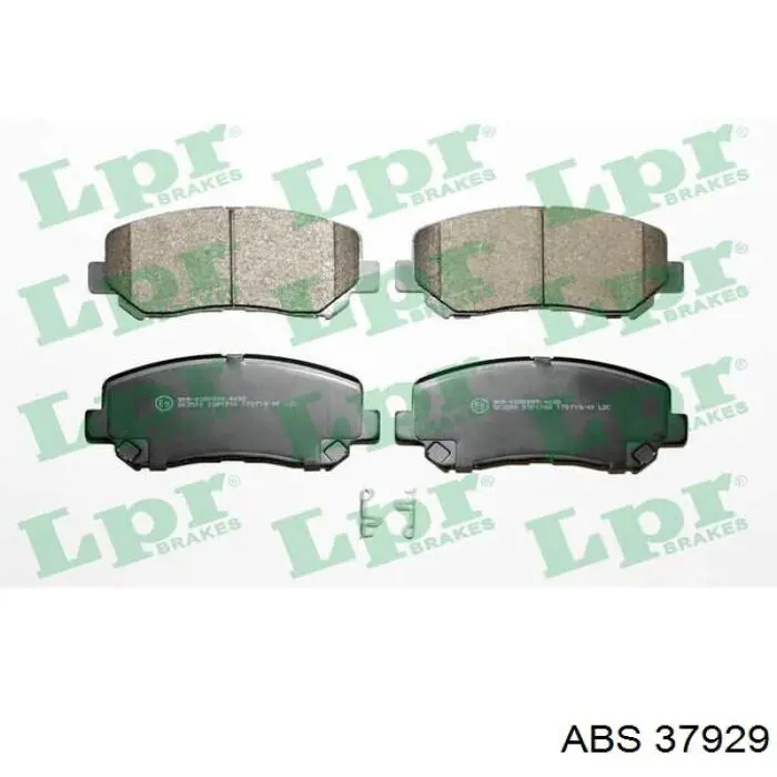 37929 ABS Pastillas delanteras