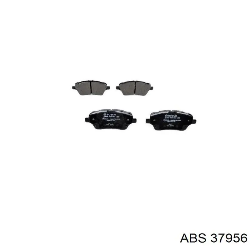 Comprar 37956 ABS Pastillas delanteras de freno