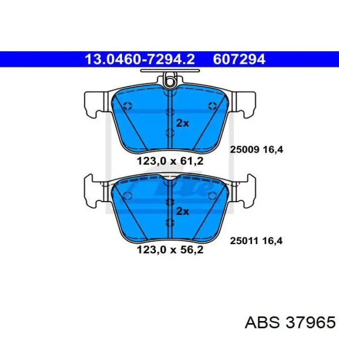 Pastillas traseras para Audi TT  (FV3, FVP)