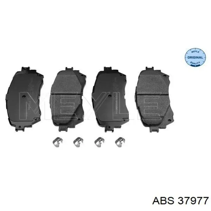 37977 ABS Pastillas delanteras