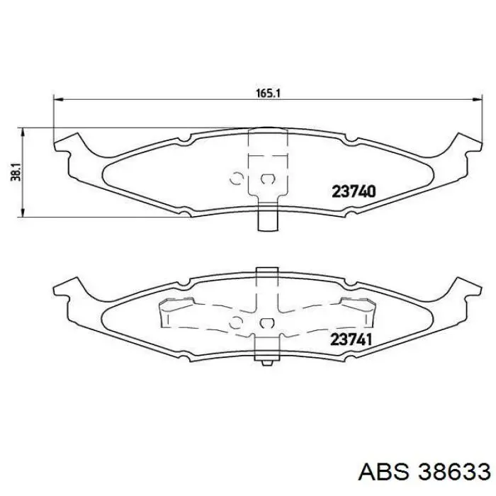 Pastillas de freno GDB4006 TRW
