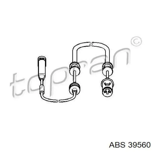 39560 ABS Sensor de desgaste de las pastillas de freno delanteras