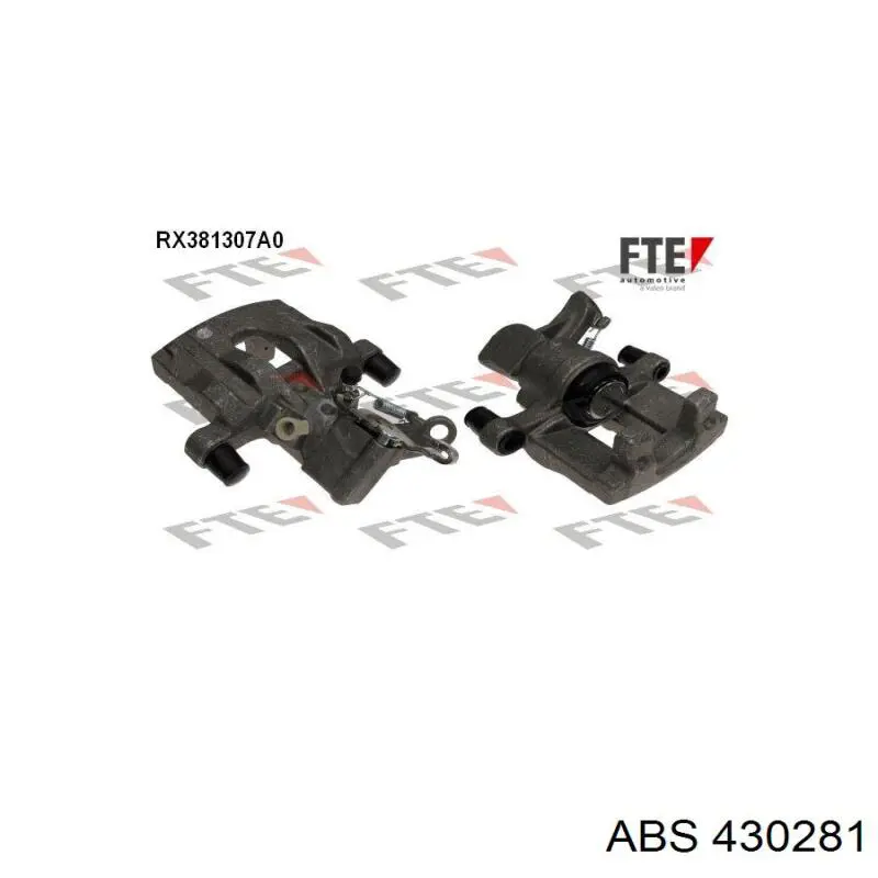 Pinza de freno trasera izquierda ABS 430281 precio, desde 76,96 EUR