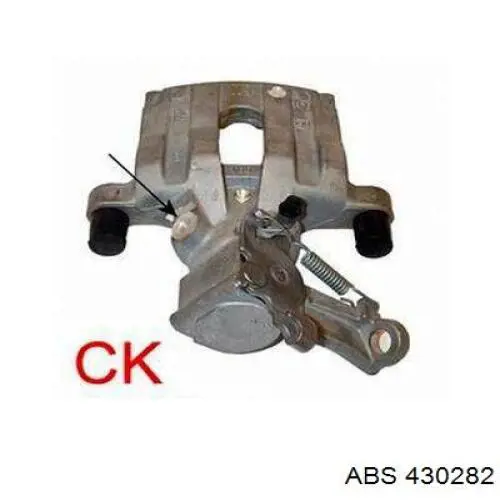 Pinza de freno trasera derecha ABS 430282 precio, desde 76,52 EUR