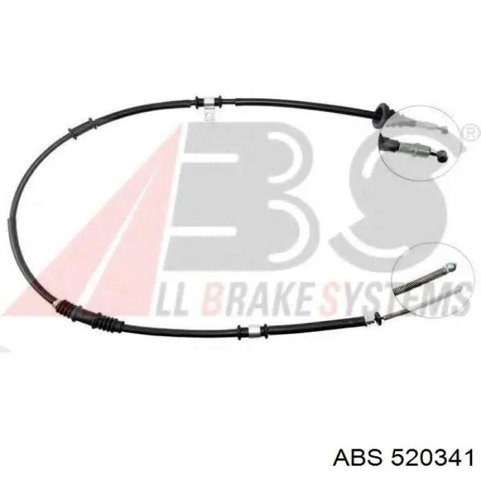 520341 ABS pinza de freno trasera izquierda