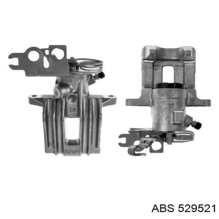 529521 ABS pinza de freno trasera izquierda