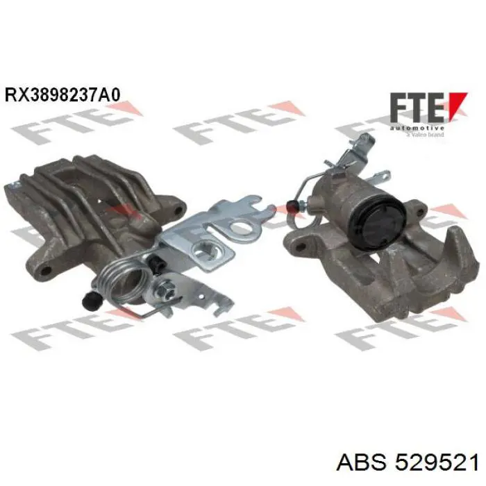 Pinza de freno trasera izquierda ABS 529521 precio, desde 71,15 EUR