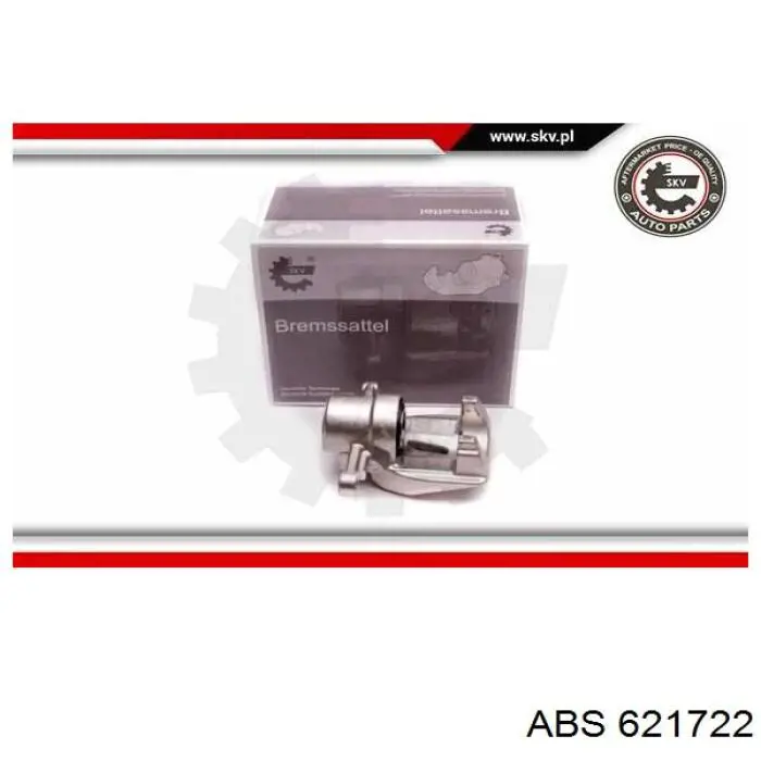 621722 ABS pinza de freno trasero derecho