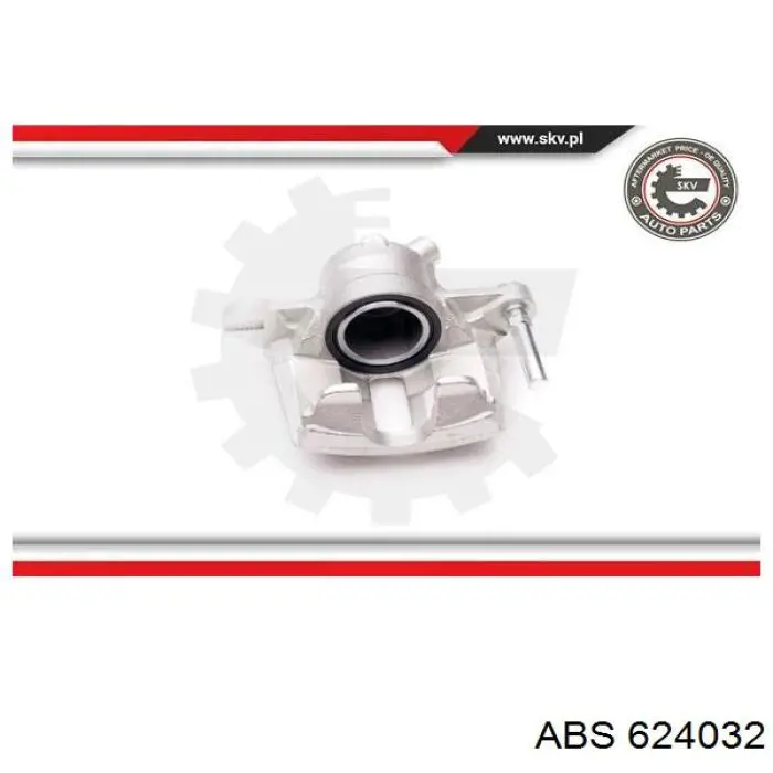 Pinza de freno, Eje delantero derecha ABS 624032