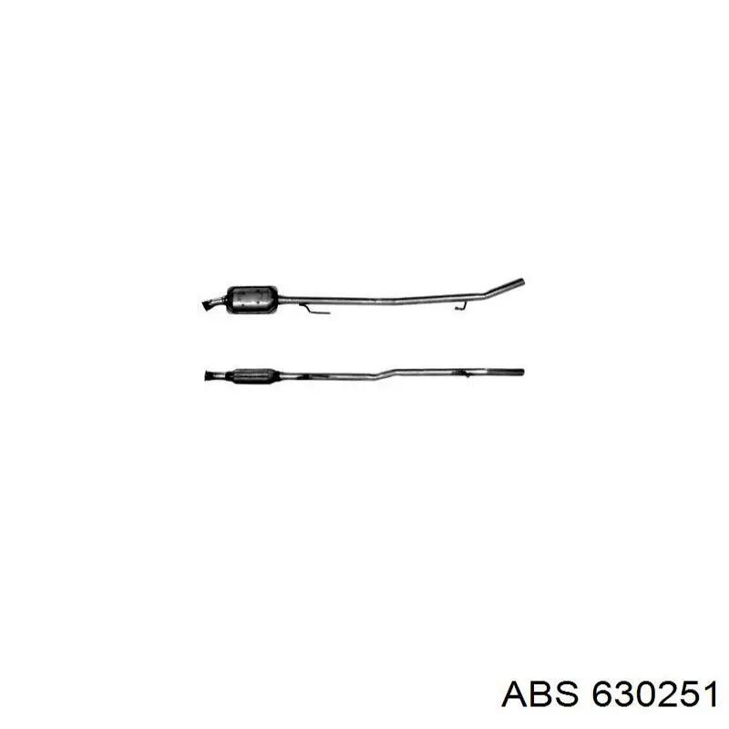 Pinza de freno trasera izquierda ABS 630251 precio, desde 70,82 EUR