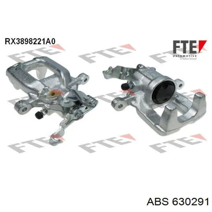 630291 ABS Pinza de freno trasera izquierda