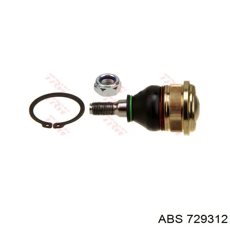 729312 ABS pinza de freno trasero derecho