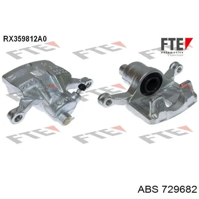 729682 ABS pinza de freno trasero derecho