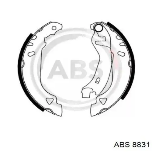Zapatas de freno de tambor traseras ABS 8831 precio, desde 15,72 EUR