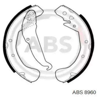 Comprar 8960 ABS Zapatas de freno