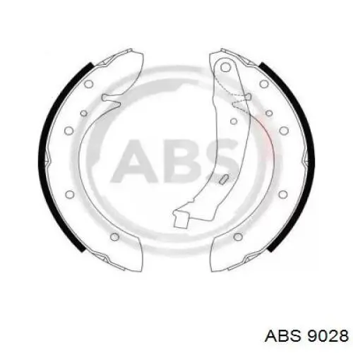 Zapatas de freno de tambor traseras ABS 9028 precio, desde 32,82 EUR