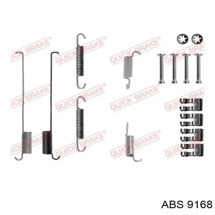 Juego de zapatas de frenos, freno de estacionamiento Mercedes E C124