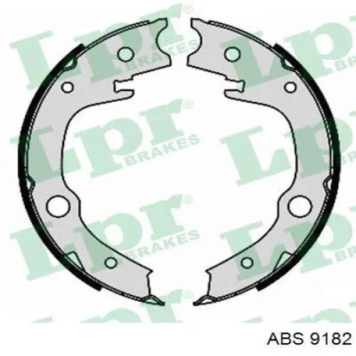 Juego de zapatas de frenos, freno de estacionamiento Toyota Corolla E12