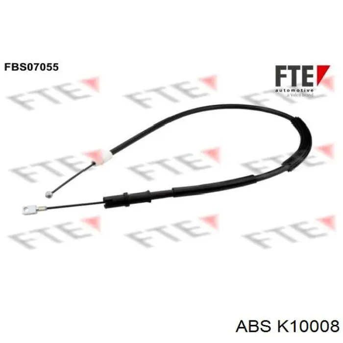 K10008 ABS cable de freno de mano trasero derecho