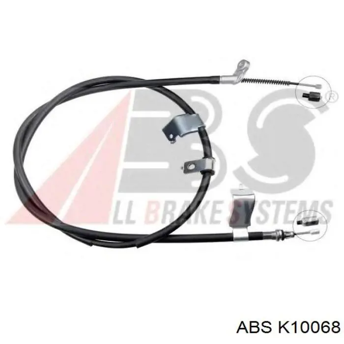 K10068 ABS cable de freno de mano trasero derecho