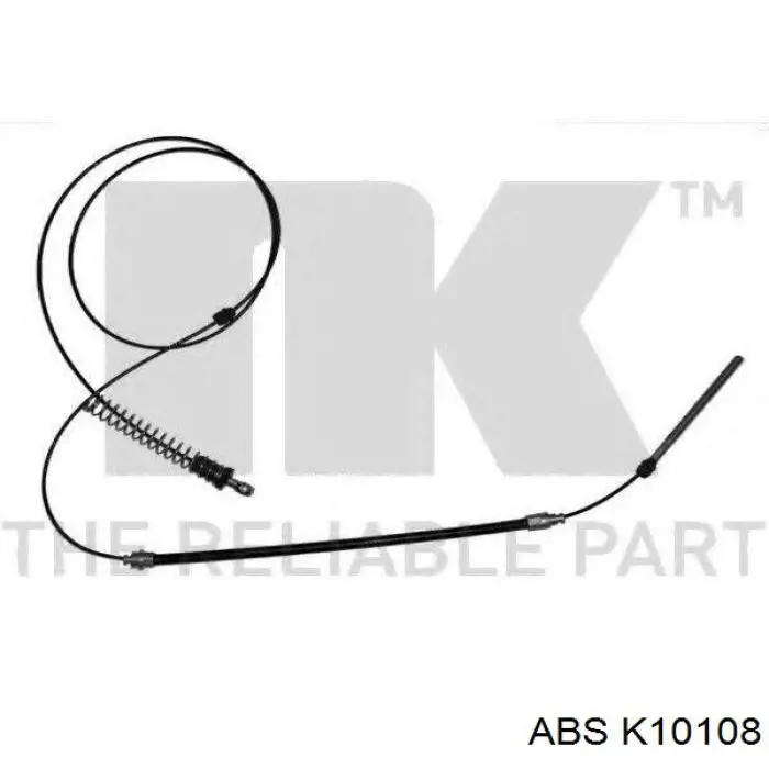 FHB431249 Ferodo cable de freno de mano trasero derecho