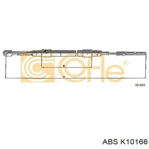 Cable de freno de mano trasero derecho/izquierdo 34411158421 BMW