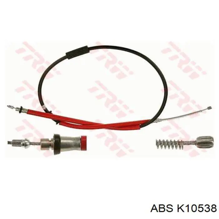 K10538 ABS cable de freno de mano trasero derecho