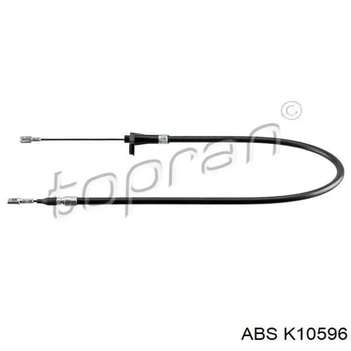 K10596 ABS cable de freno de mano trasero derecho/izquierdo