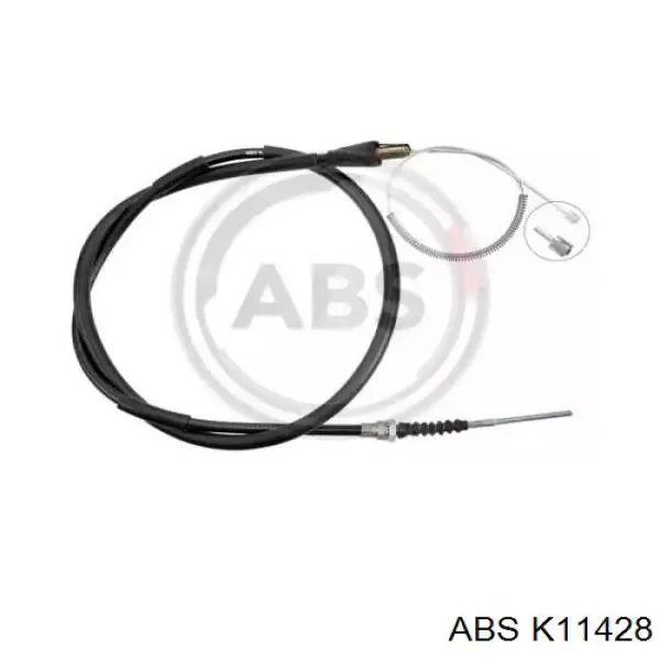 Comprar MB256743 Mitsubishi Cable de freno de mano trasero derecho