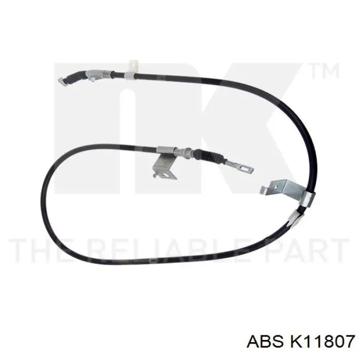 K11807 ABS cable de freno de mano trasero izquierdo