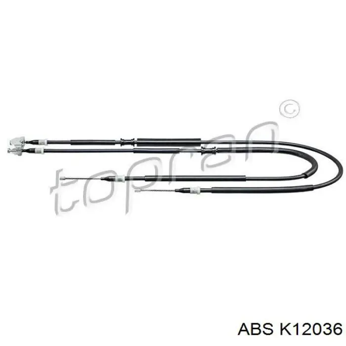 Comprar K12036 ABS Cable de freno de mano trasero derecho/izquierdo