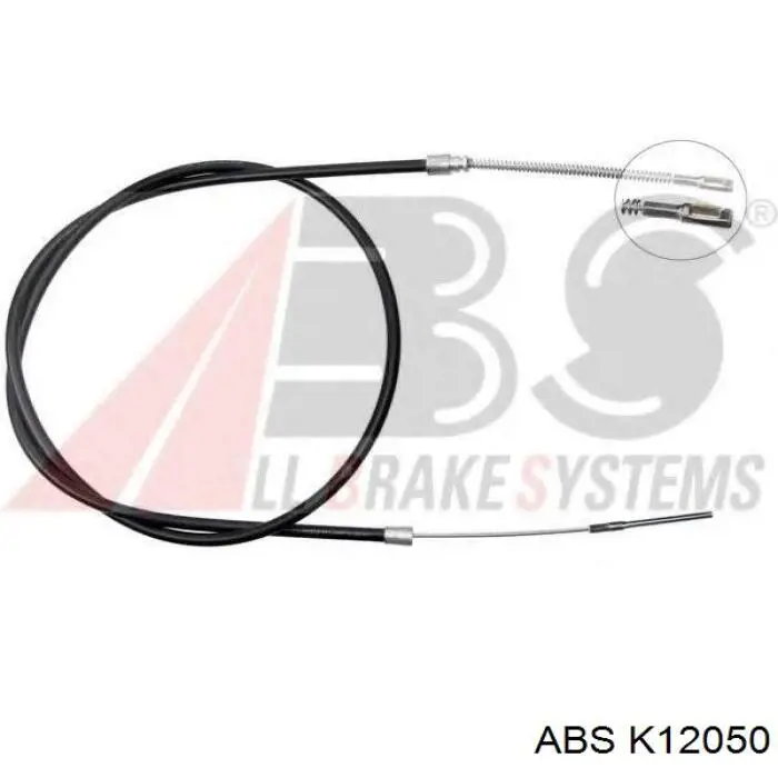 K12050 ABS cable de freno de mano trasero izquierdo