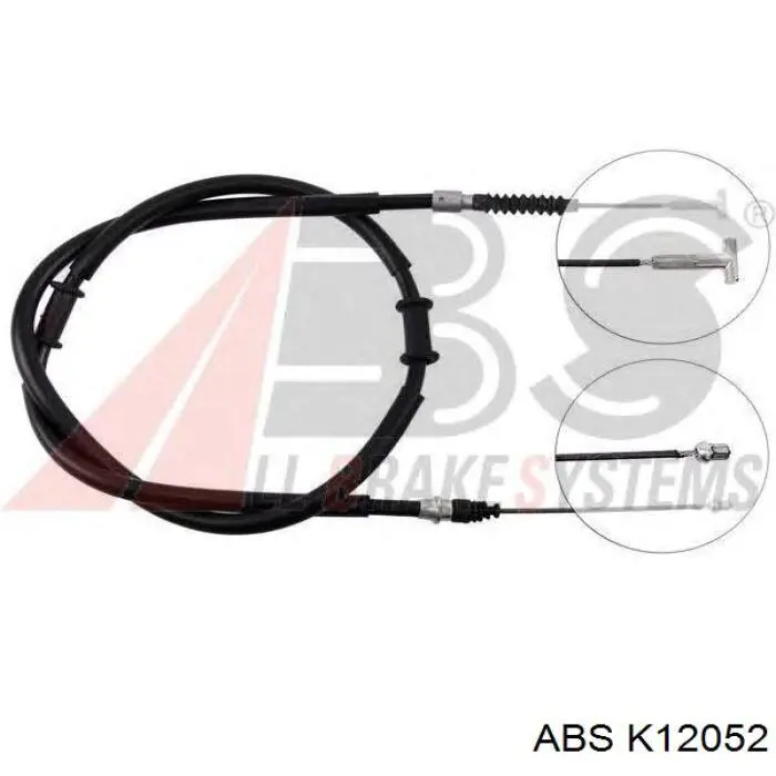 K12052 ABS Cable de freno de mano delantero 