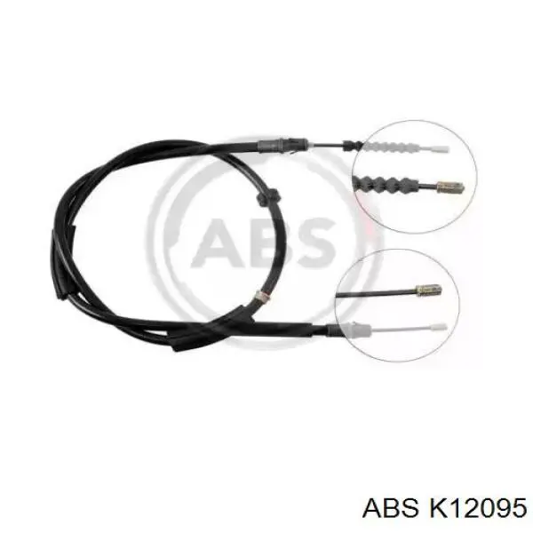 K12095 ABS cable de freno de mano trasero derecho/izquierdo